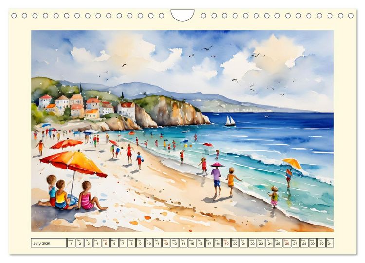 Produktbild: The magic of the seasons (Wall Calendar 2026 DIN A4 landscape), CALVENDO 12 Month Wall Calendar