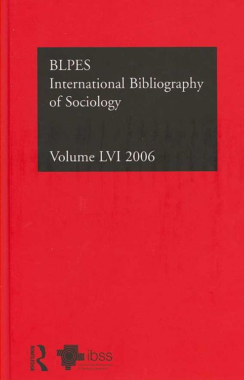 Produktbild: E, C: IBSS: Sociology: 2006 Vol.56