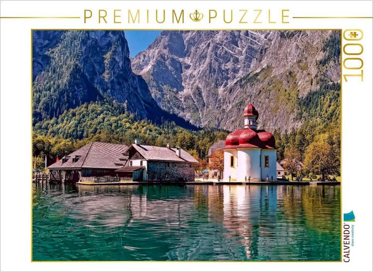 Produktbild: CALVENDO Puzzle Nationalpark Berchtesgaden | 1000 Teile Lege-Gr&ouml;&szlig;e 64x48cm Foto-Puzzle f&uuml;r gl&uuml;ckliche Stunden