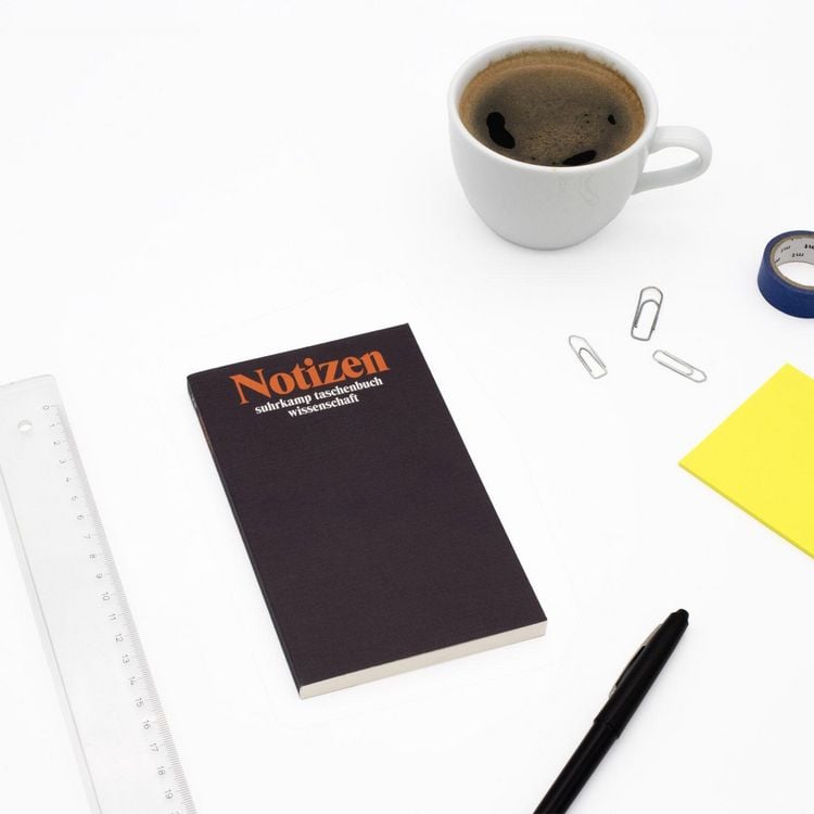 Produktbild: Notizbuch suhrkamp taschenbuch wissenschaft