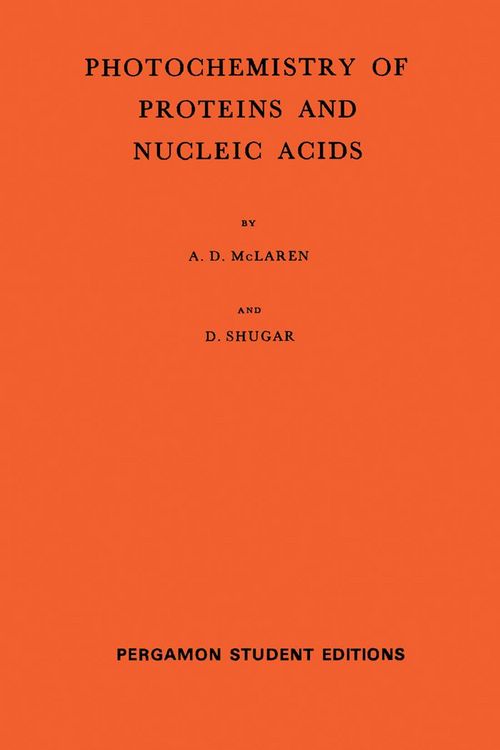 Produktbild: Photochemistry of Proteins and Nucleic Acids