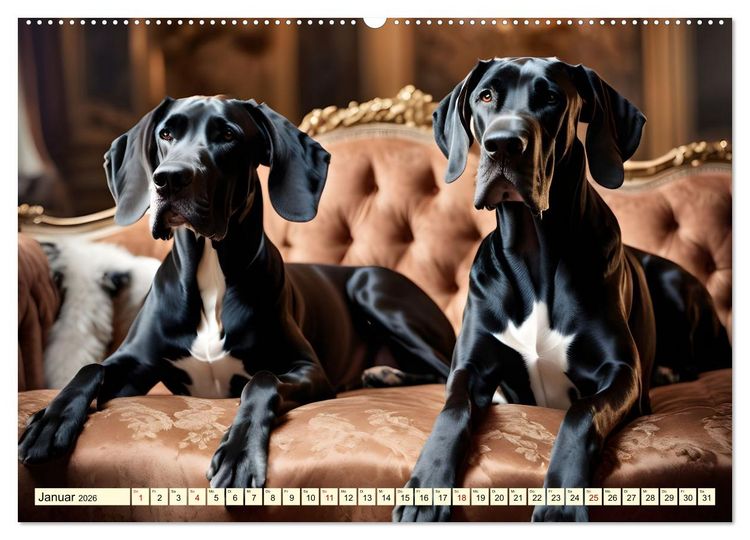 Produktbild: Giganten der Hundwelt (Wandkalender 2026 DIN A2 quer), CALVENDO Monatskalender
