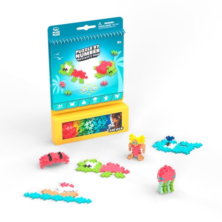 Produktbild: PLUS PLUS - 125 Kreativ Bausteine Puzzle Strand