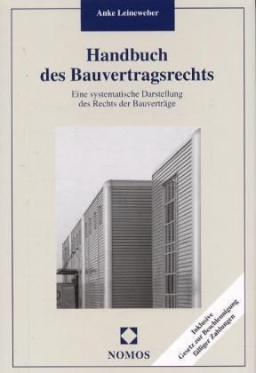 Produktbild: Handbuch des Bauvertragsrechts