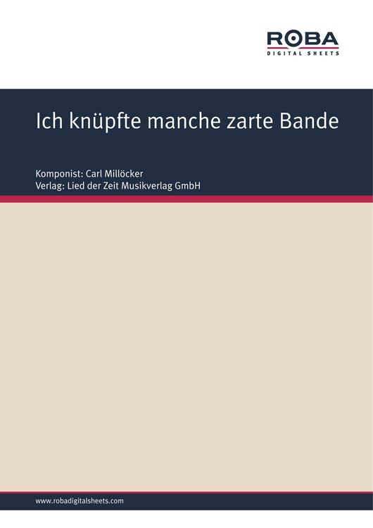 Produktbild: Ich kn&uuml;pfte manche zarte Bande