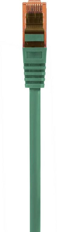 Produktbild: Renkforce RF-5153666 RJ45 Patchkabel CAT 6 U/UTP 3.00 m Gr&uuml;n mit Rastnasenschutz, Halogenfrei 1 St.