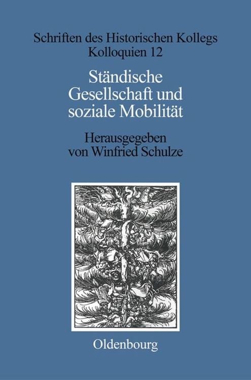Produktbild: St&auml;ndische Gesellschaft und Soziale Mobilit&auml;t