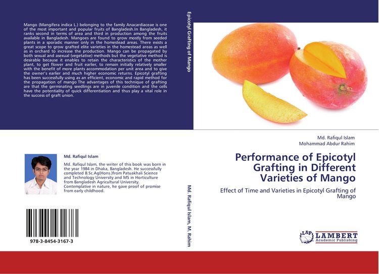 Produktbild: Performance of Epicotyl Grafting in Different Varieties of Mango