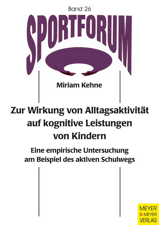 Bild vom Artikel Zur Wirkung von Alltagsaktivität auf kognitive Leistungen von Kindern vom Autor Miriam Kehne