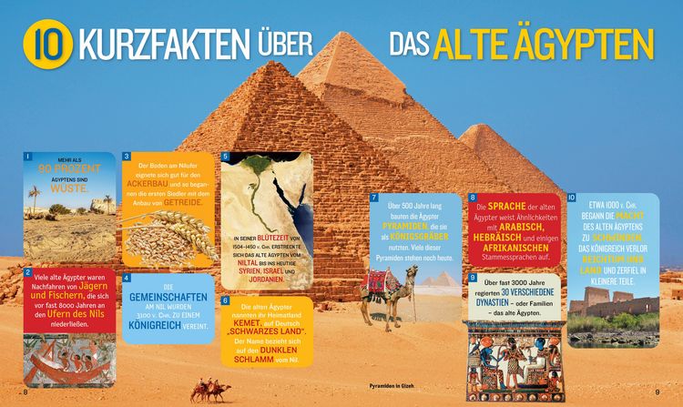 Produktbild: 1000 Fakten &uuml;ber das alte &Auml;gypten