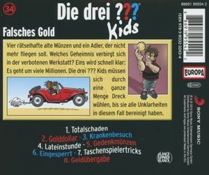 Produktbild: Die drei ??? Kids (34) Falsches Gold