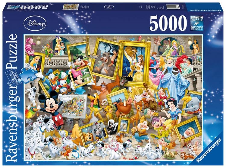 Produktbild: Puzzle Ravensburger Micky als K&uuml;nstler 5000 Teile