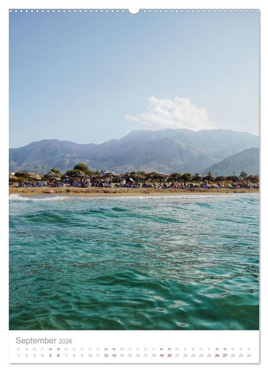 Produktbild: Kreta (hochwertiger Premium Wandkalender 2026 DIN A2 hoch), Kunstdruck in Hochglanz