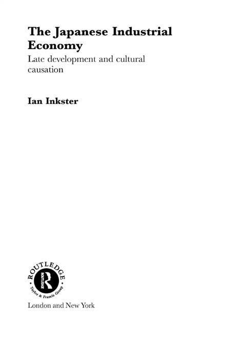 Produktbild: The Japanese Industrial Economy