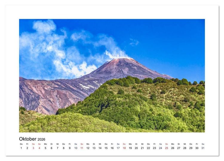 Produktbild: Sizilien - Von Palermo nach Syrakus (Wandkalender 2026 DIN A3 quer), CALVENDO Monatskalender
