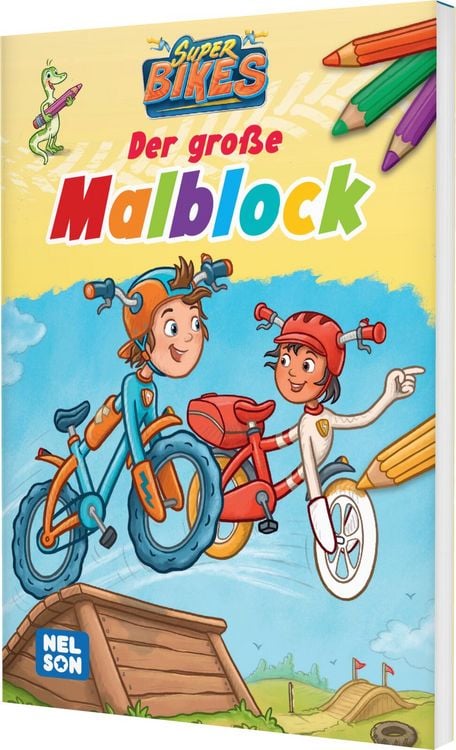 Produktbild: SUPERBIKES Der gro&szlig;e Malblock