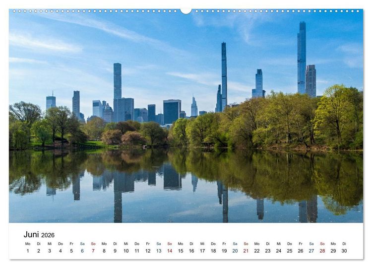 Produktbild: Meine Liebe New York (hochwertiger Premium Wandkalender 2026 DIN A2 quer), Kunstdruck in Hochglanz