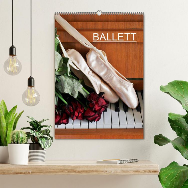 Produktbild: Ballett (CH-Version) (Wandkalender 2026 DIN A2 hoch), CALVENDO Monatskalender
