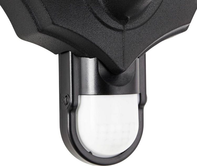 Produktbild: Brilliant Carleen 91019A06 Au&szlig;enwandleuchte mit Bewegungsmelder E27 Schwarz