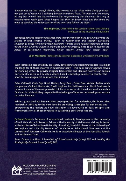 Produktbild: Developing Sustainable Leadership