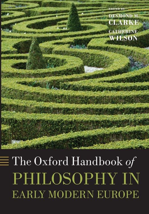 Produktbild: The Oxford Handbook of Philosophy in Early Modern Europe