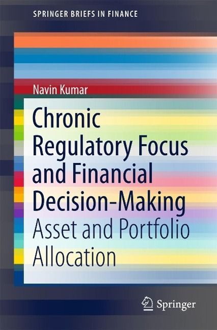 Produktbild: Chronic Regulatory Focus and Financial Decision-Making