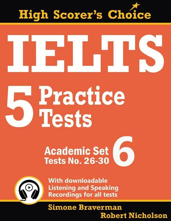 Produktbild: IELTS 5 Practice Tests, Academic Set 6
