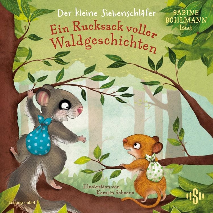 Produktbild: Der kleine Siebenschläfer: Ein Rucksack voller Waldgeschichten