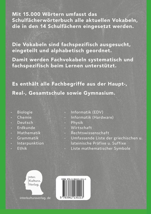 Produktbild: Interkultura Sch&uuml;lerw&ouml;rterbuch Deutsch-Somali