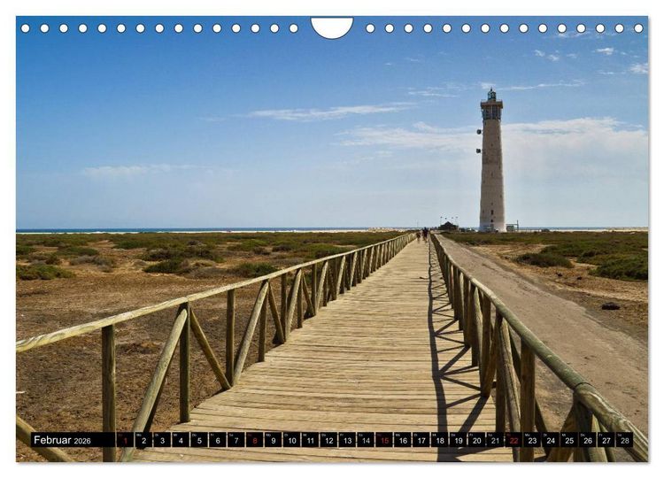 Produktbild: Fuerteventura, Insel der Stille (Wandkalender 2026 DIN A4 quer), CALVENDO Monatskalender