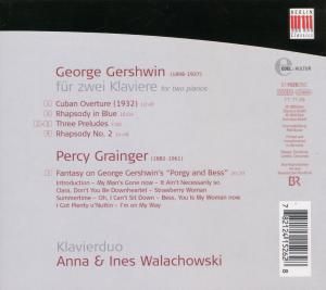 Produktbild: Walachowski, A: Gershwin F&uuml;r Zwei Klaviere