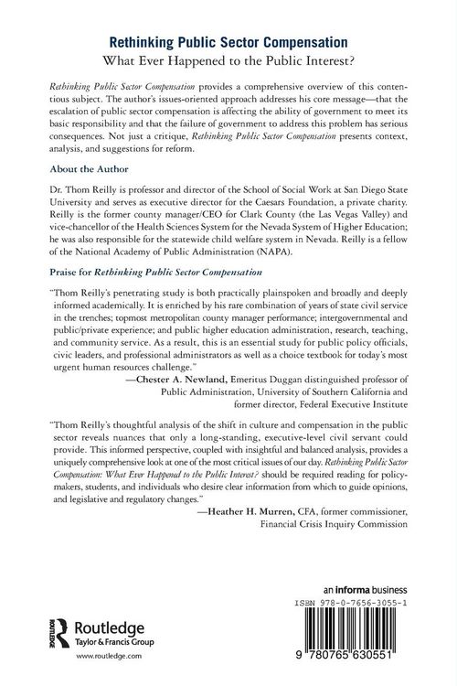 Produktbild: Rethinking Public Sector Compensation