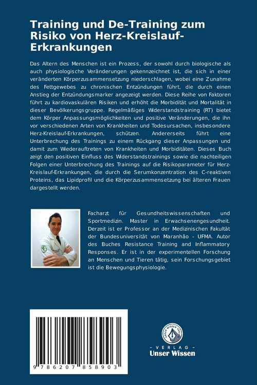 Produktbild: Training und De-Training zum Risiko von Herz-Kreislauf-Erkrankungen