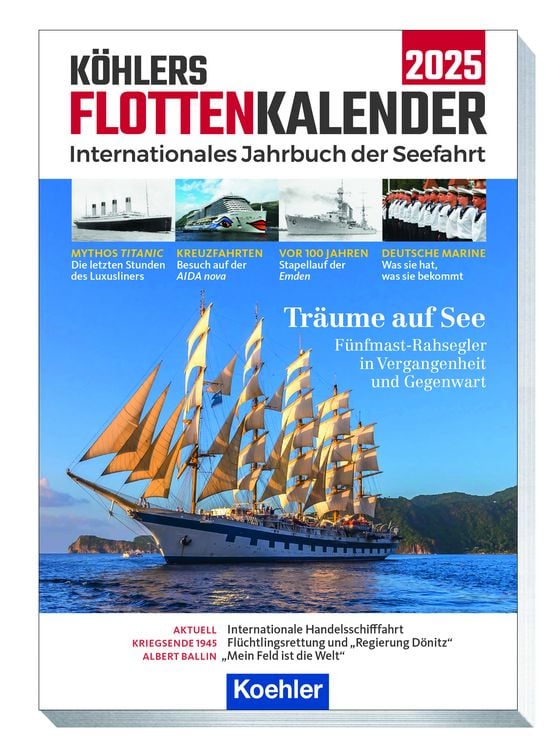Produktbild: K&ouml;hlers FlottenKalender 2025