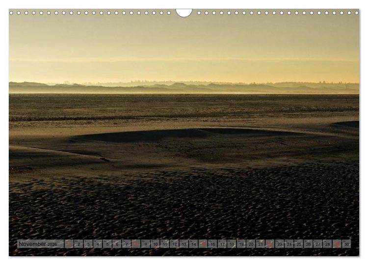 Produktbild: ST. PETER-ORDING PURistisch (Wandkalender 2026 DIN A3 quer), CALVENDO Monatskalender