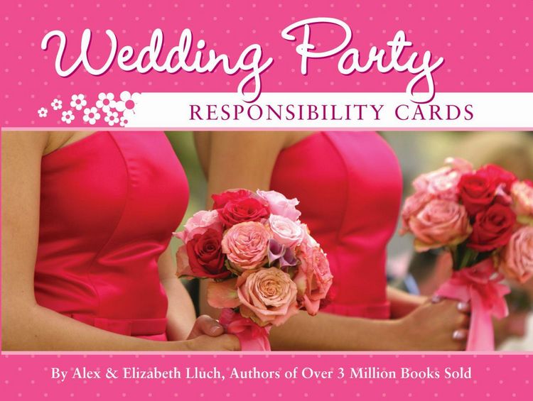 Produktbild: Wedding Party Responsibility Cards