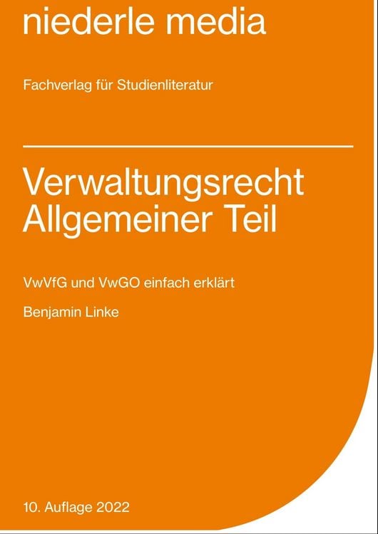 Produktbild: Verwaltungsrecht Allgemeiner Teil - 2022