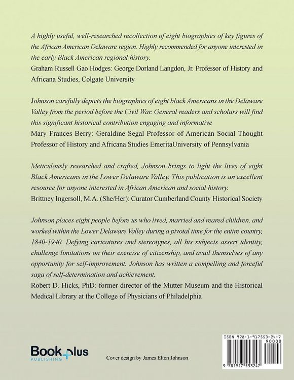 Produktbild: Black Biographies Of The Lower Delaware Valley