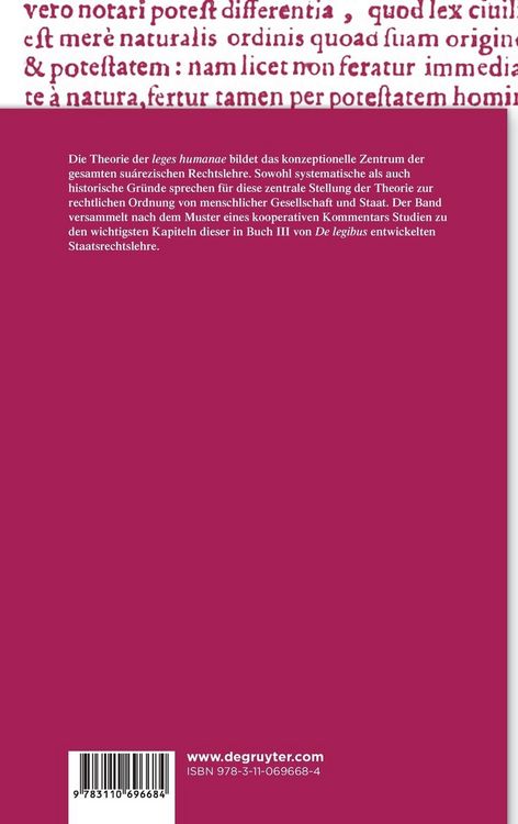 Produktbild: Die Staatsrechtslehre des Francisco Su&aacute;rez