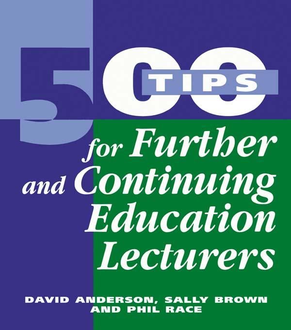 Produktbild: 500 Tips for Further and Continuing Education Lecturers