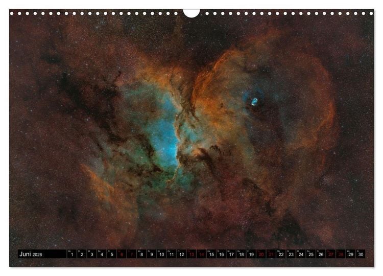Produktbild: Deep-Sky Fotografie (Wandkalender 2026 DIN A3 quer), CALVENDO Monatskalender