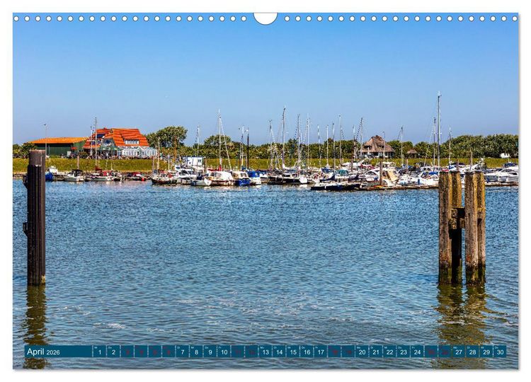 Produktbild: Inselliebe Langeoog (Wandkalender 2026 DIN A3 quer), CALVENDO Monatskalender