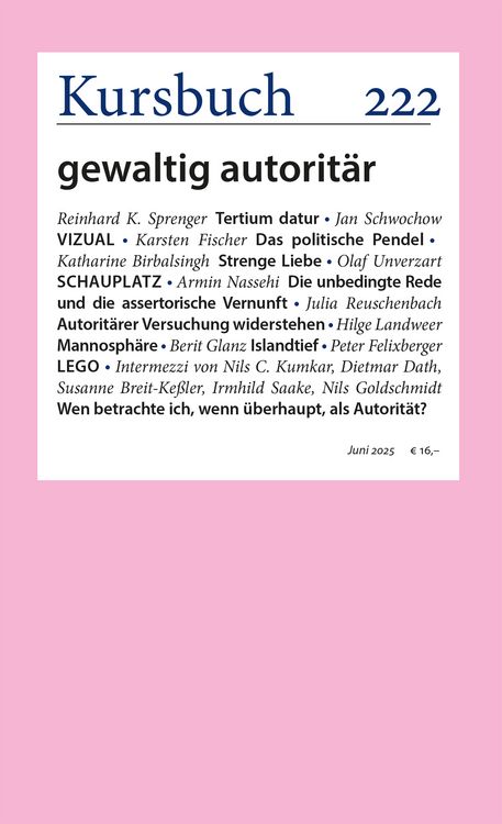 Produktbild: Kursbuch 222