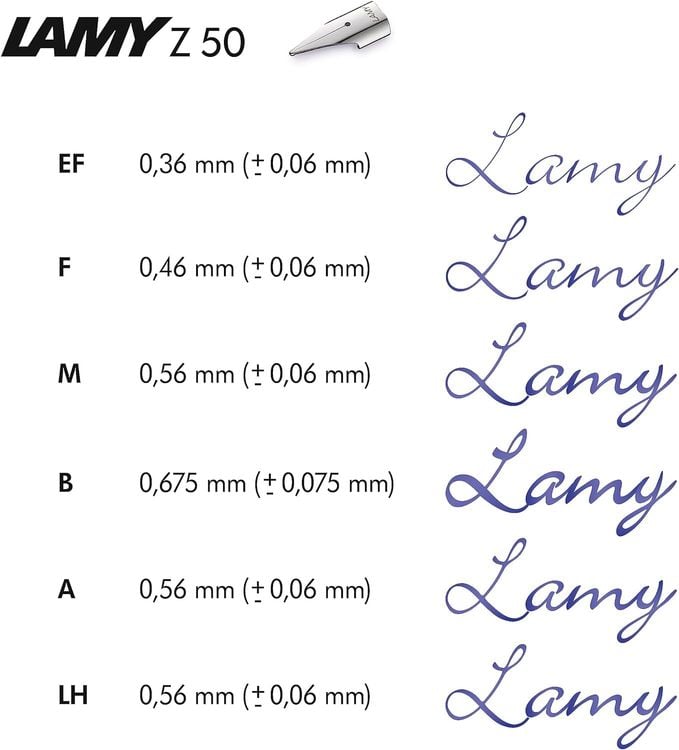 Produktbild: LAMY Füllhalter 0D8 LAMY safari violet blackberry, Feder M