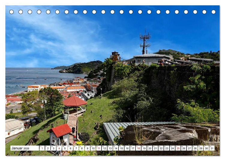 Produktbild: Inseln, die zum tr&auml;umen verlocken (Tischkalender 2026 DIN A5 quer), CALVENDO Monatskalender