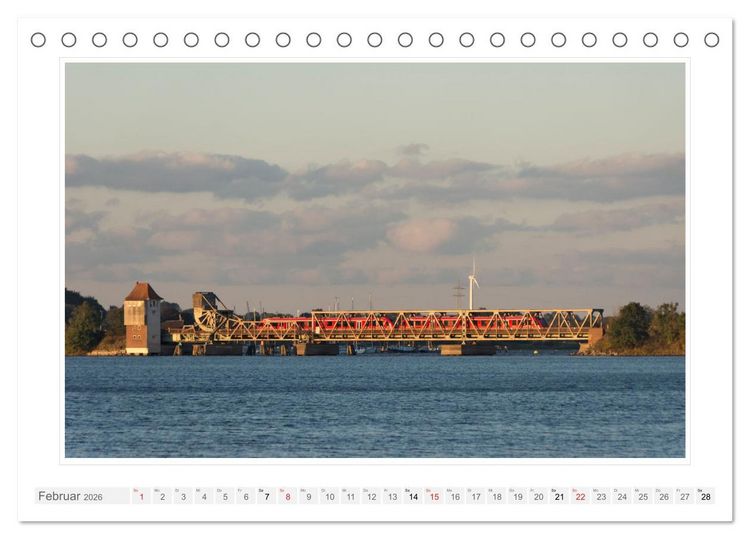 Produktbild: Rund um die Schlei (Tischkalender 2026 DIN A5 quer), CALVENDO Monatskalender