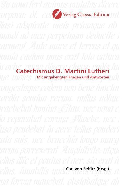 Produktbild: Catechismus D. Martini Lutheri