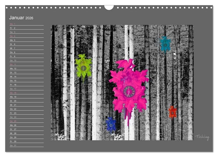 Produktbild: Schwarzwald. Anders. (Wandkalender 2026 DIN A3 quer), CALVENDO Monatskalender