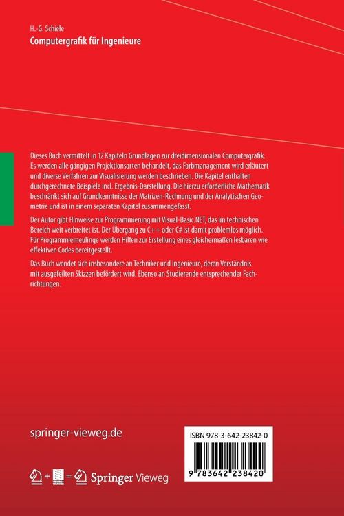 Produktbild: Computergrafik f&uuml;r Ingenieure