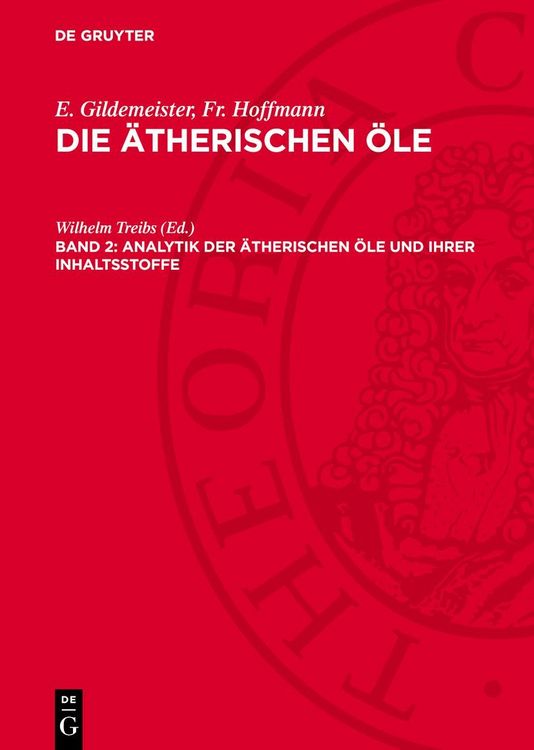 Produktbild: Analytik der &auml;therischen &Ouml;le und ihrer Inhaltsstoffe